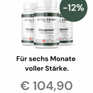 Manpower – natürlicher Testosteron Booster für Männer