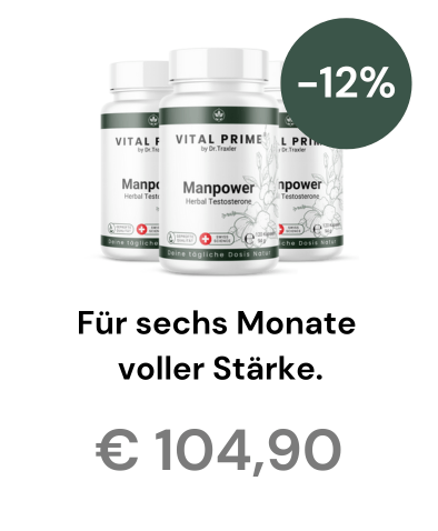 Manpower – natürlicher Testosteron Booster für Männer
